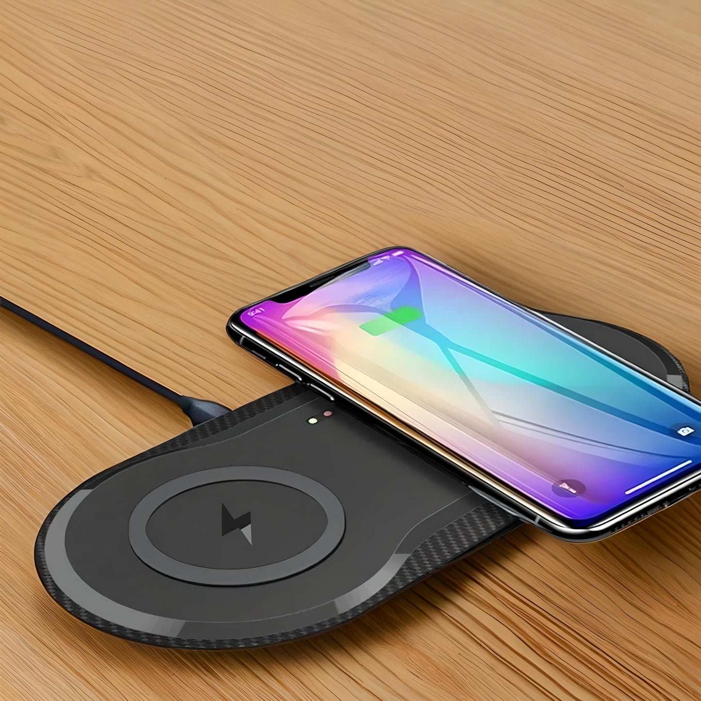 Dual Wireless Charging Station | Fast Charger for Two Phones