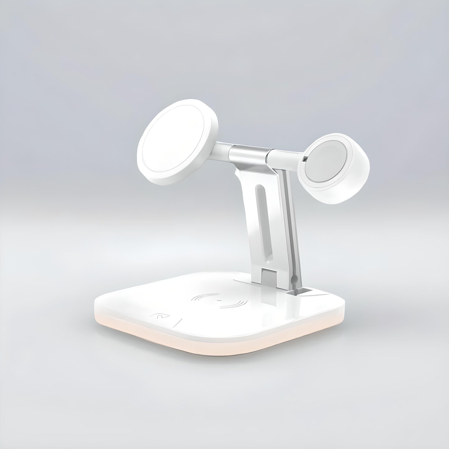 3-in-1 Magnetic Charging Station – 15W Fast Wireless Charger for Apple