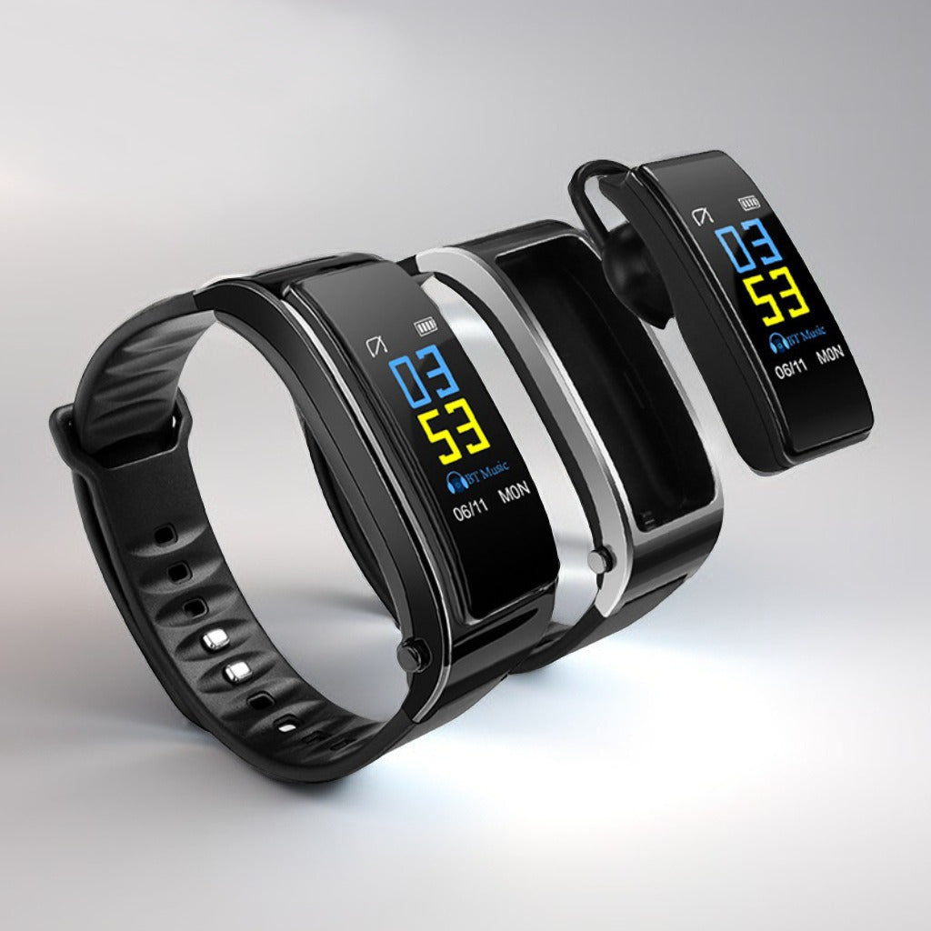 Smart Bracelet with Bluetooth & Heart Rate Monitor
