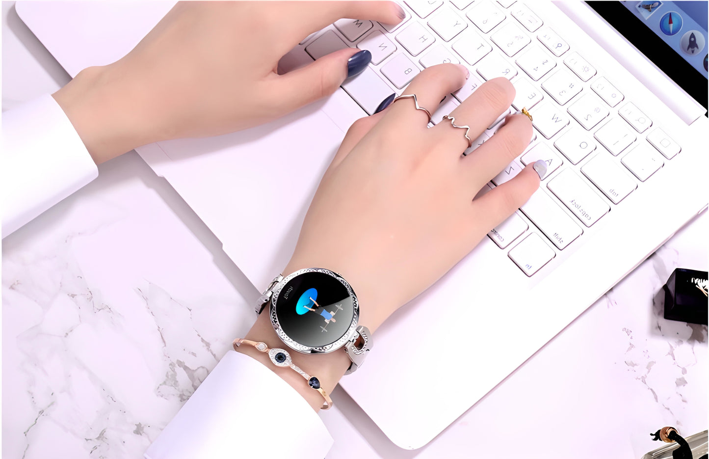 Nuvéra Lunéa – Elegant Smartwatch for Women | Health & Beauty in Harmony 0 GadgetHunter