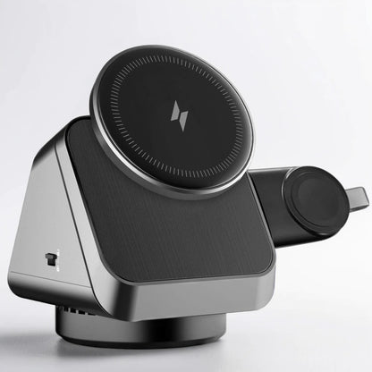 3-in-1 Wireless Charger for Phone, Watch & Earbuds