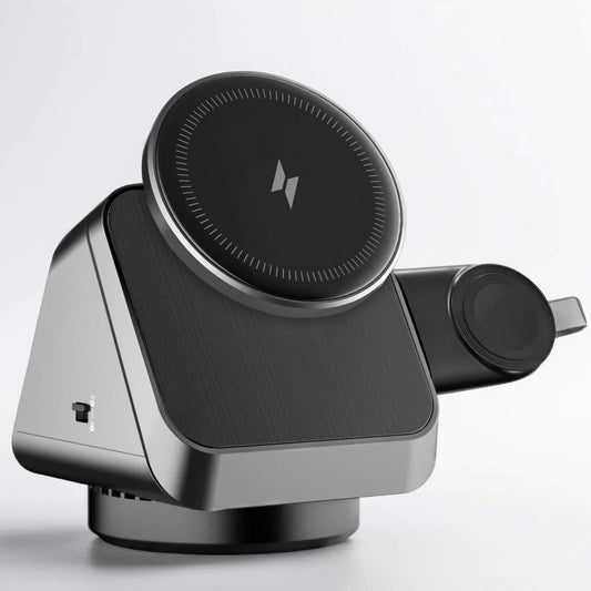 3-in-1 Wireless Charger for Phone, Watch & Earbuds
