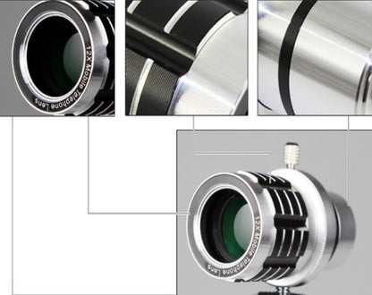 12X Zoom Mobile Telescope Lens with Tripod – Universal Fit