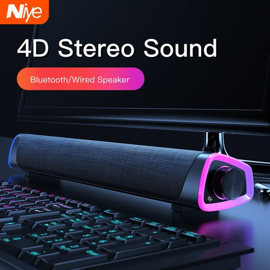 Niye SoundMaster 4D Bluetooth Speaker Bar with Subwoofer