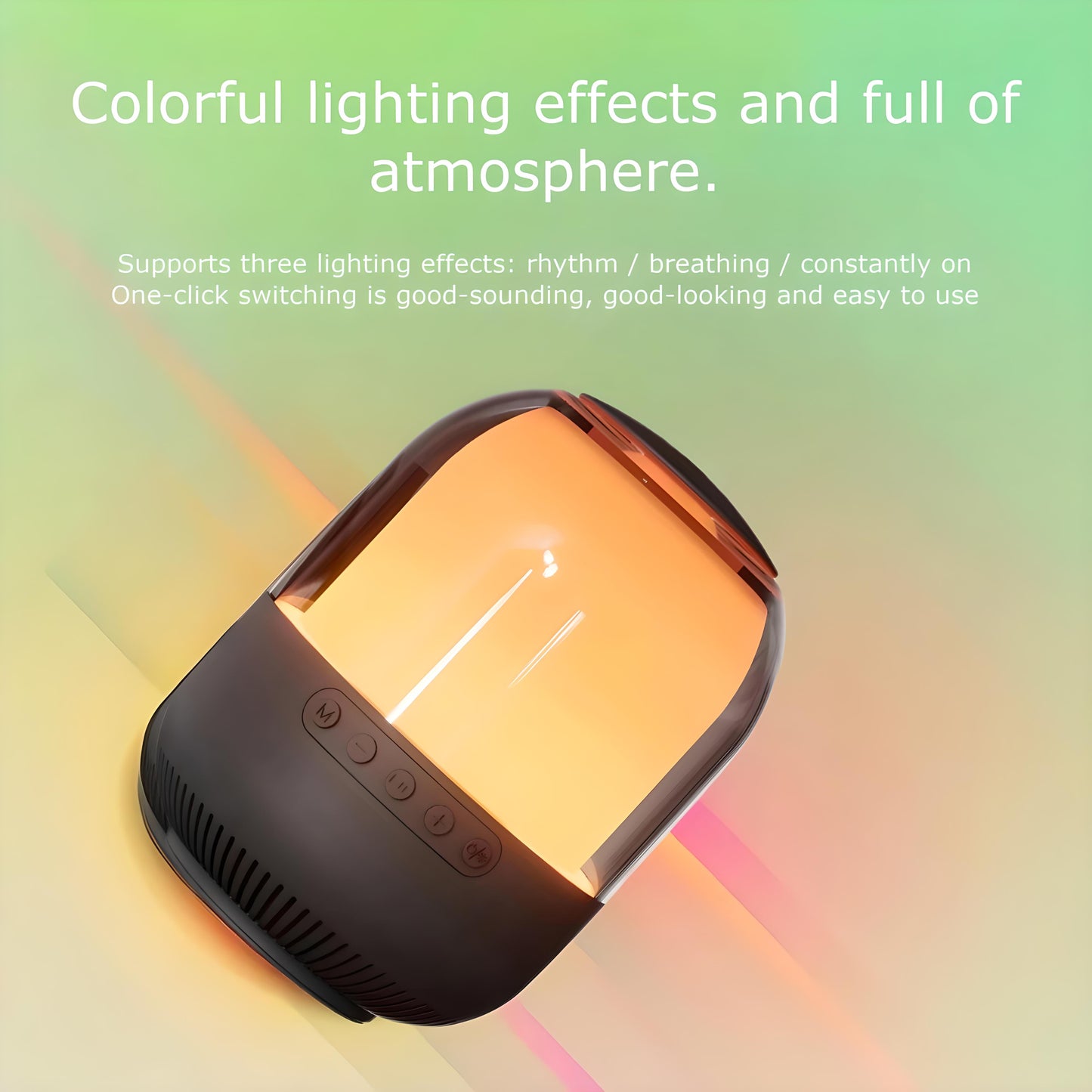 GlowBeat Portable LED Bluetooth Speaker