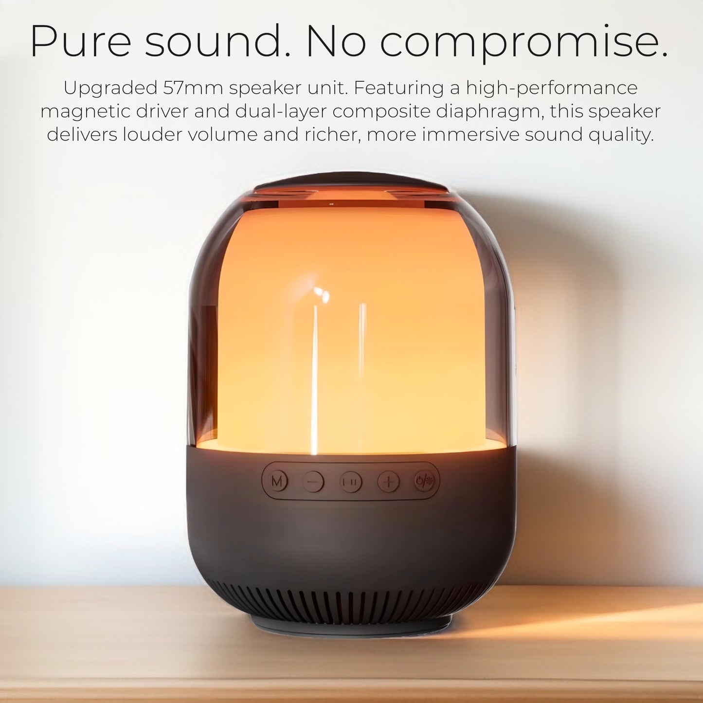 GlowBeat Portable LED Bluetooth Speaker