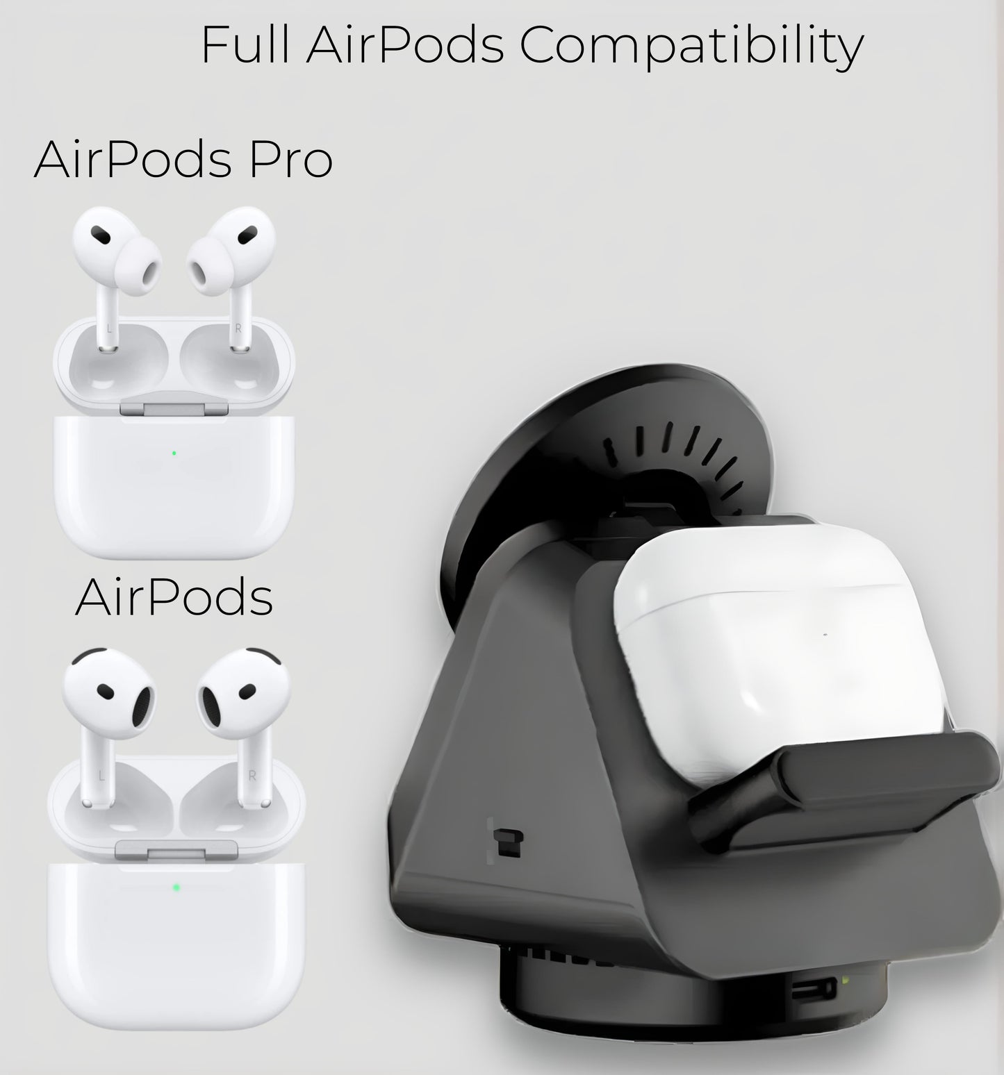3-in-1 Wireless Charger for Phone, Watch & Earbuds