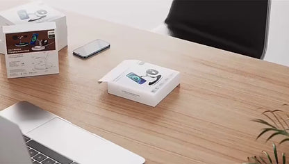 3-in-1 Magnetic Charging Station – 15W Fast Wireless Charger for Apple