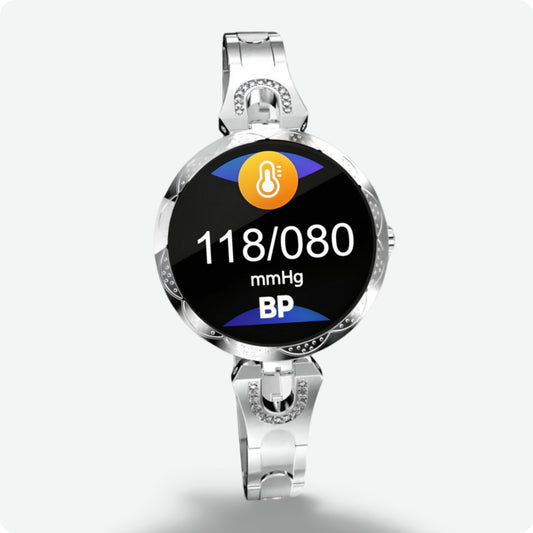 Nuvéra Lunéa – Elegant Smartwatch for Women | Health & Beauty in Harmony